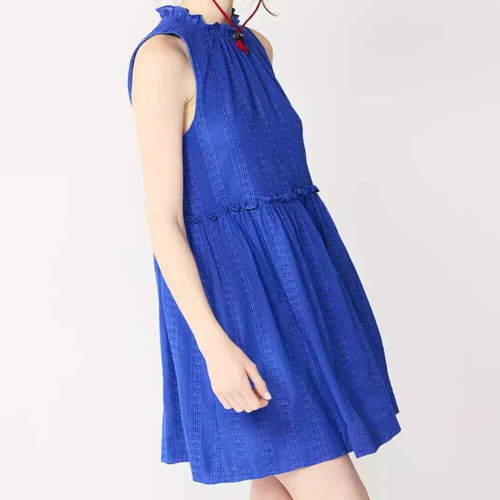 Draper James Blue Sleeveless Dress